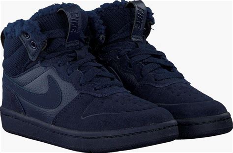 dames sneakers nike hoog blauw